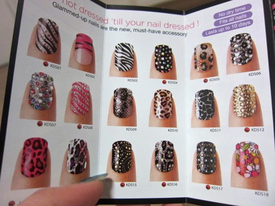 A mini catalogue of other nail wrap designs
